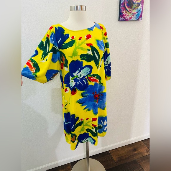 Jams World Dresses & Skirts - Jams World Tropical Floral Hawaiian Dress Flower Joy W4114-FLJO